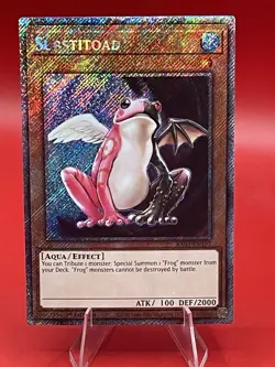 Substitoad (Platinum Secret Rare) RA03-EN197 Quarter Century Bonanza 1st Edition - Image 1