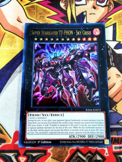 Super Starslayer TY-PHON - Sky Crisis ra04-en072 (NEW) Ultra Rare Yu-Gi-Oh! - Image 1