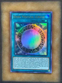 Yugioh Dark Magical Circle DUPO-EN051 Ultra Rare NM - Image 1