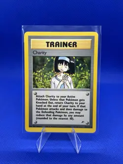 Pokemon TCG Charity Gym Heroes Trainer Unlimited Rare Card 99/132 1999-2000 WOTC - Image 1
