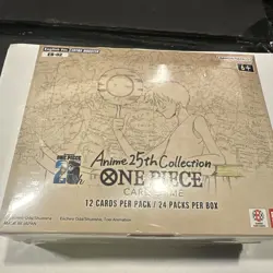 One Piece Card Game TCG EB-02 ENGLISH Anime 25th Collection Booster Box - Image 1