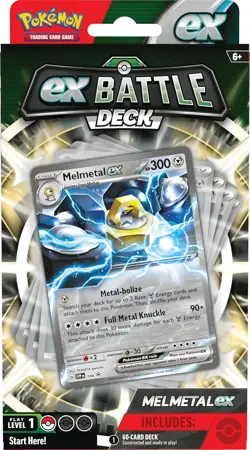 Pokemon Trading Card Melmetal ex Battle Deck Ready-to-Play 60-Card Deck - Image 2