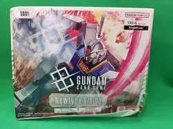 Gundam Card Game: Newtype Rising Booster Box - Brand New, Factory Sealed - Image 1