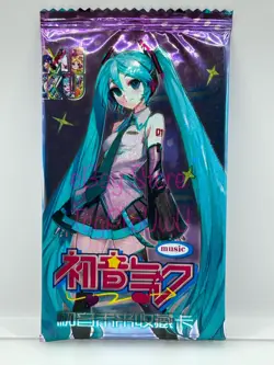 Hatsune Waifu Miku EXPO Vocaloid Trading Cards Sealed Booster Pack ANIME - Image 3