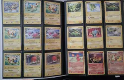 Pokemon Cards In A Binder Damaged Condition - Image 2