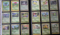 Pokemon Cards In A Binder Damaged Condition - Image 4