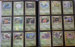 Pokemon Cards In A Binder Damaged Condition - Image 5