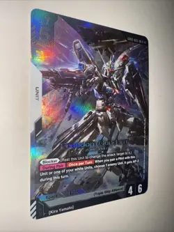 Freedom Gundam - GD01-065 LR GUNDAM TCG CARD GAME FOIL ENGLISH NEWTYPE RISING - Image 2