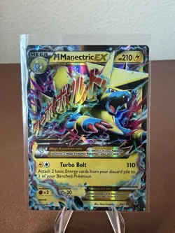 M Manectric EX 24/119 XY - Phantom Forces Holo Pokemon Card - Image 1