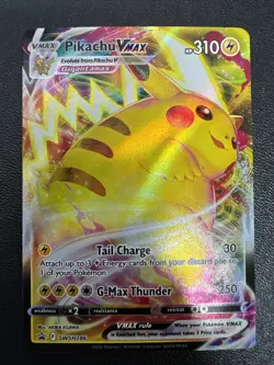 Pikachu VMAX SWSH286 Sword & Shield Promo Holo Card - Image 1