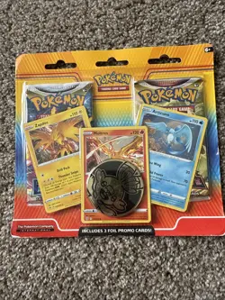 Pokemon TCG: Snorlax, Morpeko & Applin Cards with 2 Booster Packs & Coin - Image 1