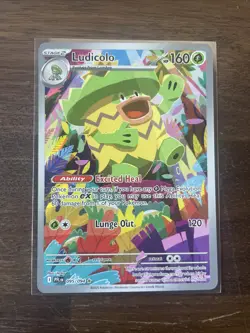 Ludicolo IR 095/094 - Pack Fresh Near Mint Phantasmal Flames Pokemon card - Image 1