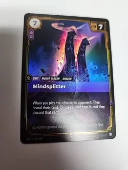 Riftbound Origins Mindsplitter Foil card OGN 192/298 League of legends - Image 1