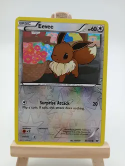 Eevee 83/108 - Dark Explorers - Common Reverse Holo LP Pokemon Card, 2012 - Image 1