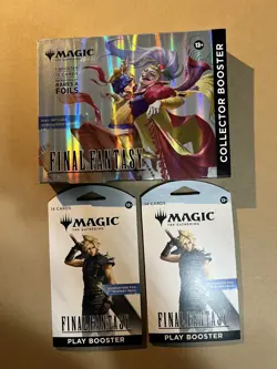 MTG Final Fantasy - Collector Omega Booster & 2 Play Boosters NEW - Image 2