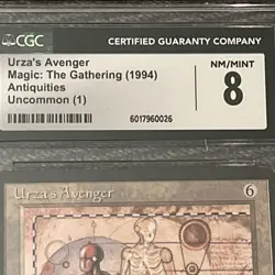 Antiquities Urza's Avenger MTG CGC Grade 8 Magic The Gathering Free Shipping - Image 3