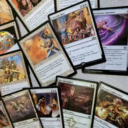Magic Whole COMMANDER Deck MTG - Protection from Colors Pure White Defense Rare - Image 5