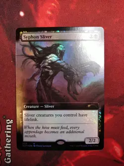 MTG Magic the Gathering Secret Lair Drop #634 Syohon Sliver In Foil! - Image 1