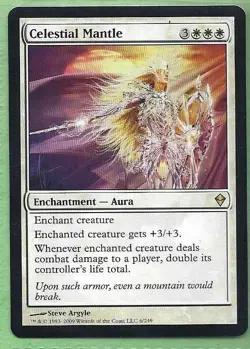 Celestial Mantle ~ Zendikar MTG - Magic the Gathering - Image 1