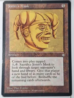 Jester's Mask - Ice Age- Magic the Gathering MTG Nice! - Image 1