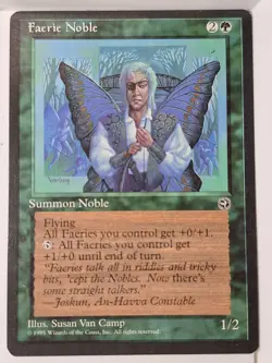 Faerie Noble - Homelands - Magic the Gathering MTG Nice! - Image 1