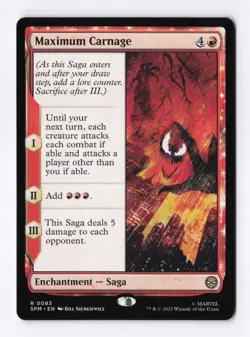 Maximum Carnage 0083 (R) MTG Marvel's Spider-Man (SPM) - Image 1