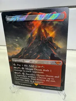 Mount Doom (Borderless) (Surge Foil) Universes Beyond: the Lord of the Rings:... - Image 2