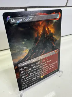 Mount Doom (Borderless) (Surge Foil) Universes Beyond: the Lord of the Rings:... - Image 3