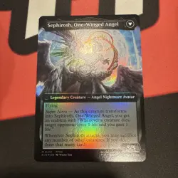 MTG FINAL FANTASY Sephiroth, Fabled SOLDIER Extended Art Foil MINTY M 0451 FIN - Image 5