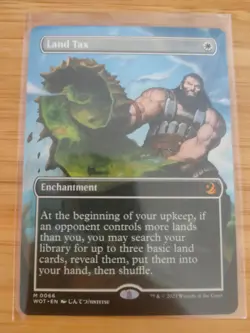 ​MTG Land Tax (Anime) 0066 Wilds of Eldraine: Enchanting Tales M/NM Free UK P&P - Image 1