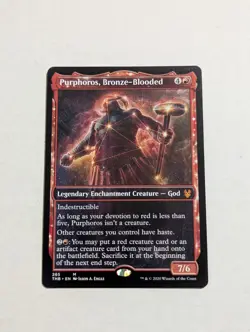 Purphoros, Bronze-Blooded (Showcase) Theros Beyond Death Regular - Image 1