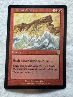 MTG - Tectonic Break - Mercadian Masques - NM - Free Shipping! - Image 1