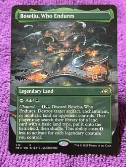 Bodeiju, Who Endures - Borderless - Kamigawa: Neon Dynasty #412 - Image 1