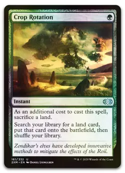 Crop Rotation #161 (Foil) (NM) Double Masters 2XM Magic MTG - Image 1