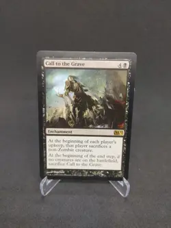 Call to the Grave Played, English MTG Magic 2012 (M12) - Image 1