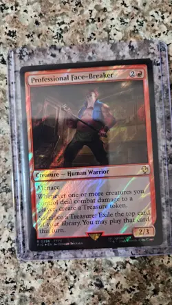 Professional Face-Breaker (Surge Foil) Commander: Final Fantasy Foil - Image 1