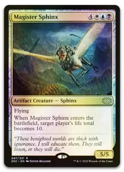 Magister Sphinx #247 (Foil) (NM) Double Masters 2022 2X2 Magic MTG - Image 1