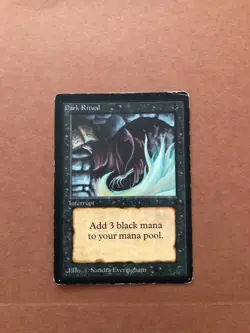 Dark Ritual - BETA - MTG - Magic the Gathering - Image 1