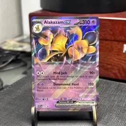 Pokemon Alakazam ex SVP 50 Promo NO STAR HOLO ERROR NM - Image 1