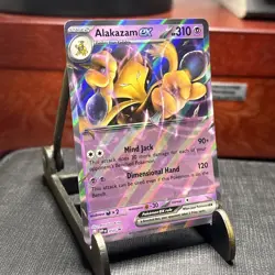 Pokemon Alakazam ex SVP 50 Promo NO STAR HOLO ERROR NM - Image 2