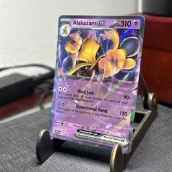 Pokemon Alakazam ex SVP 50 Promo NO STAR HOLO ERROR NM - Image 3