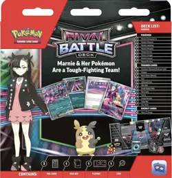 Pokemon TCG Rival Battle Deck Marnie Promo Box - Marnie's Morpeko - Sealed! - Image 2