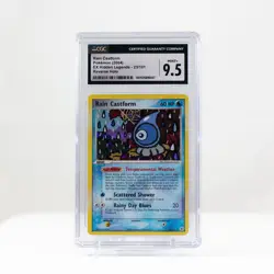 2004 Pokemon Rain Castform Reverse Holo EX Hidden Legends 23 CGC 9.5 - Image 1