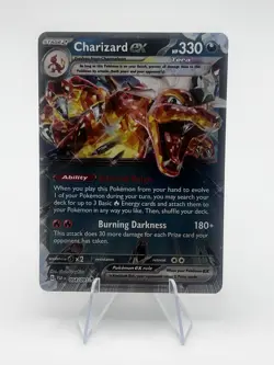 Charizard ex 054/091 Double Rare Holo Pokemon 2024 Paldean Fates - Image 1