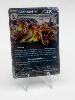 Charizard ex 054/091 Double Rare Holo Pokemon 2024 Paldean Fates - Image 3