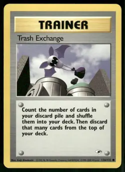 Trash Exchange 126/132 Common Unlimited NM Pokemon Gym Heroes - Image 1
