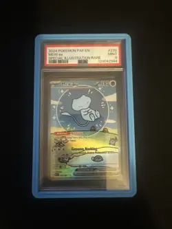 2024 Pokemon Paldean Fates EN Mew EX 232/091 Special Illustration Rare PSA 9 - Image 1