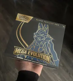 Pokemon TCG: Mega Evolution Lucario Elite Trainer Box - Fast Ship - Image 1