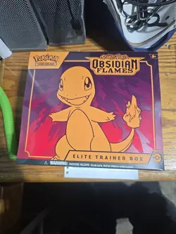 Pokemon Scarlet Violet Obsidian Flames Elite Trainer Box ETB Sealed - Image 1