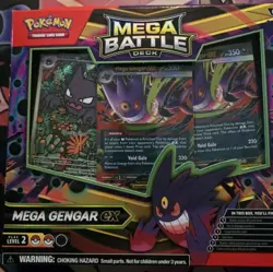 NEW Factory Sealed 2025 Pokemon Mega Battle Deck Mega Gengar ex -English -TCG - Image 1